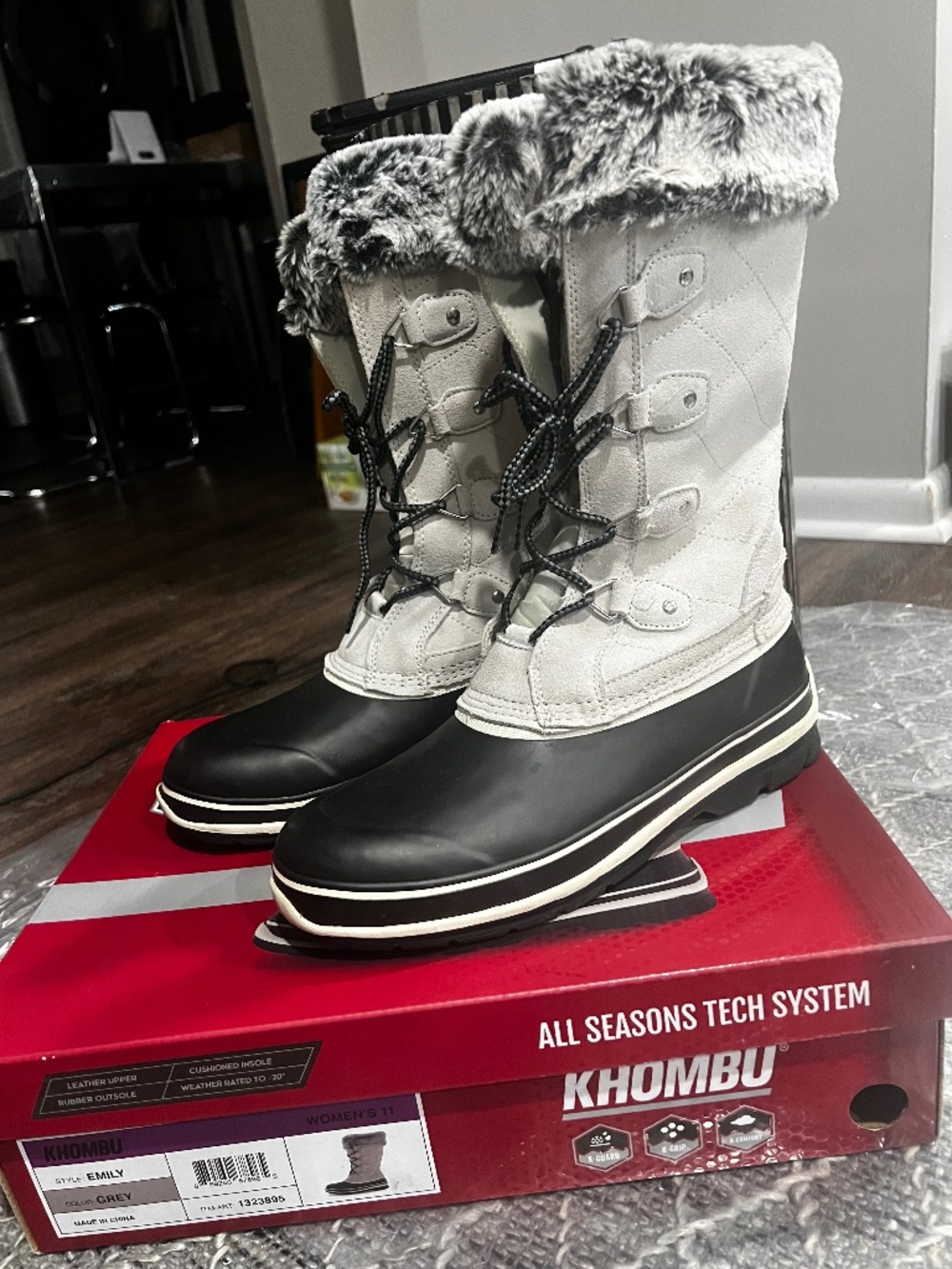 KHOMBU All Weather Tech Boots